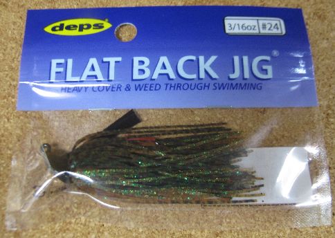 deps フラットバックジグ3/16oz & 1/4oz New 入荷しました。_a0153216_23115594.jpg