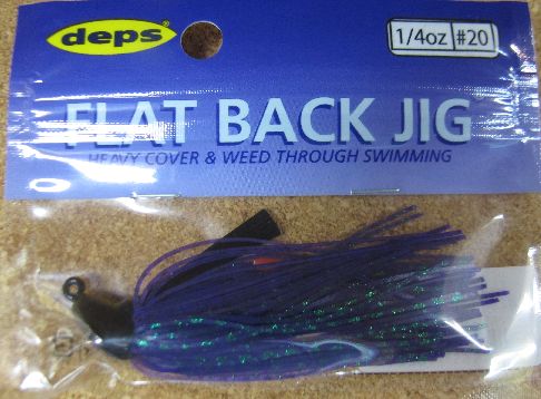 deps フラットバックジグ3/16oz & 1/4oz New 入荷しました。_a0153216_23265283.jpg