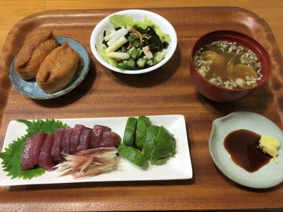 炎天下の次は台風に長雨　　夕食その他_c0097838_16450845.jpg