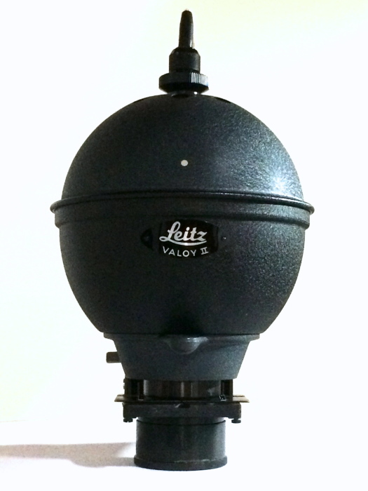 Leitz Valoy Ⅱ用ヘッド　ブルーグレ−・黒ツートンカラー　_d0221362_21503719.jpg