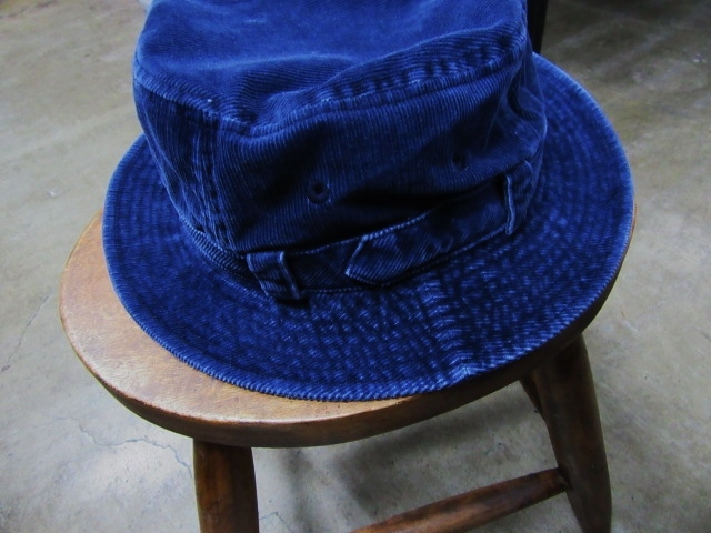 人気の拘り帽子。。。MORNO CORDUROY SAFARI HAT!★!_d0152280_9191215.jpg