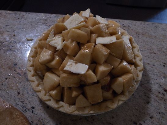 New England Clam Chowder & Apple Pie。_d0171866_8312887.jpg