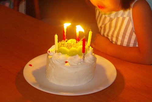 5歳のバースデーケーキを作る_c0110869_6572011.jpg