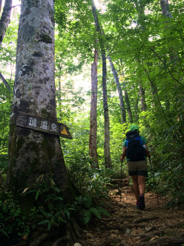 白馬鑓温泉ー祖母谷温泉 Fastpacking+Bouldering 2016/08-24-26 Day.1_b0220886_16164084.jpg