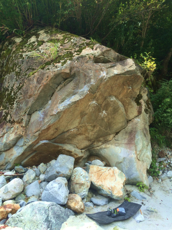 白馬鑓温泉ー祖母谷温泉 Fastpacking+Bouldering 2016/08-24-26 Day.3_b0220886_222129100.jpg