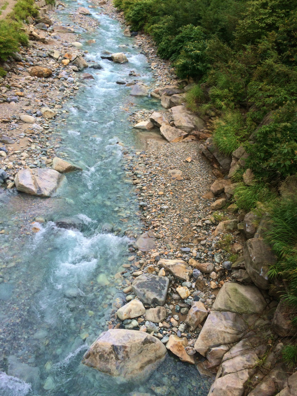 白馬鑓温泉ー祖母谷温泉 Fastpacking+Bouldering 2016/08-24-26 Day.3_b0220886_22391232.jpg