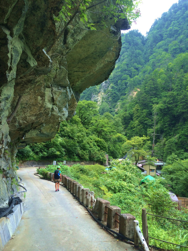 白馬鑓温泉ー祖母谷温泉 Fastpacking+Bouldering 2016/08-24-26 Day.3_b0220886_22423053.jpg