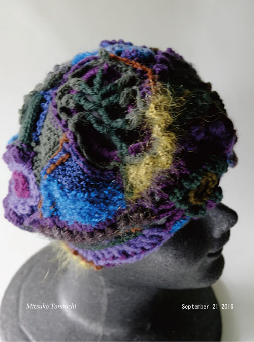 毛糸の帽子　　　　　Crochet hat_b0029036_21432976.jpg