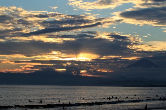 今日の浜辺・夕景_f0364847_19551883.jpg