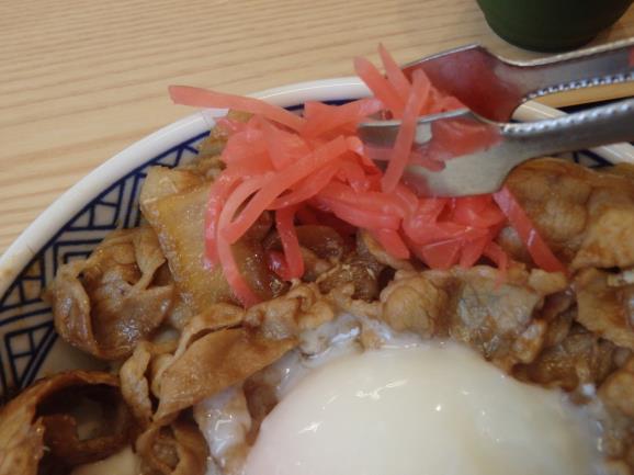 吉野家の豚生姜焼丼 長田五番町店_c0118393_9583734.jpg