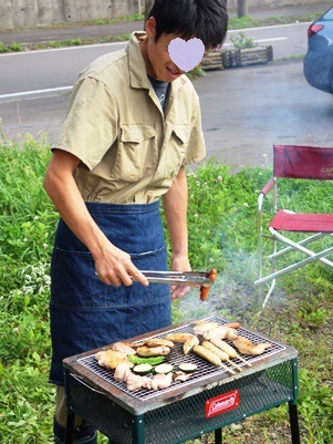 畑の贈りもの/炭焼きパーティ_c0204725_1126229.jpg