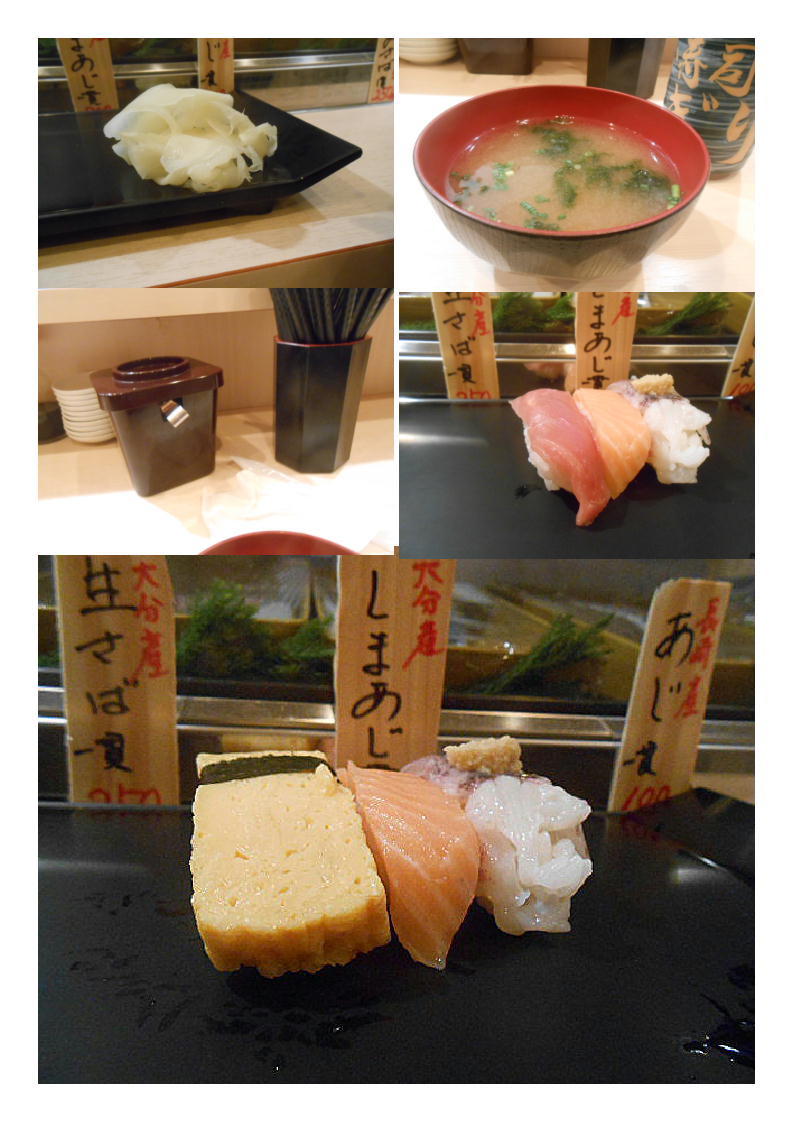 新宿での仕事、昼は時間があったのではしごランチ①。まずは寿司屋｢にぎりて｣でワンコイン寿司。_b0142232_04501567.jpg