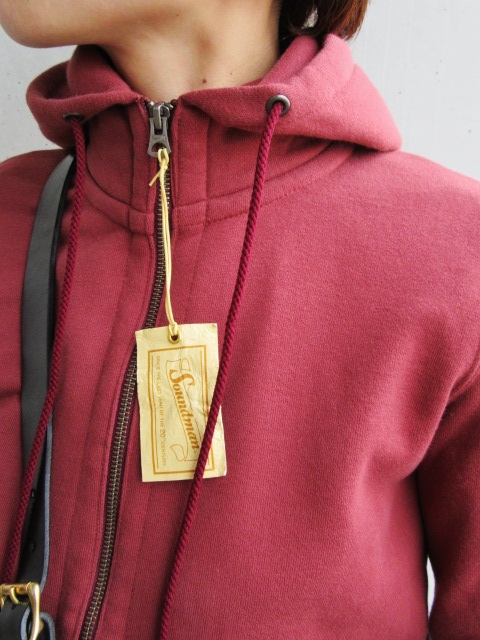 今が旬のSWEAT ITEM 。。。SOUND MAN ・・・ STAND ZIP PARKA!★!_d0152280_15172043.jpg