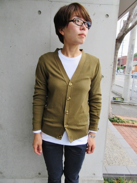 今が旬です・其の② 。。。OLD DERBY (MADE in England) HiゲージCotton CARDIGAN!★!_d0152280_16332065.jpg