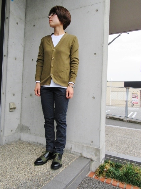 今が旬です・其の② 。。。OLD DERBY (MADE in England) HiゲージCotton CARDIGAN!★!_d0152280_16332893.jpg