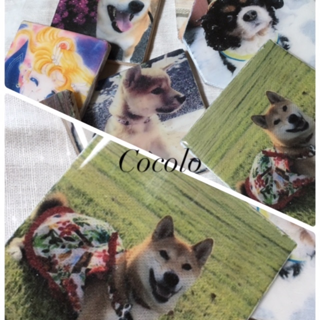 ガラス風デコパージュコースター_c0341604_21003958.jpg