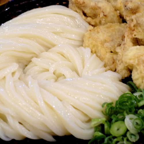 「新宿・代々木 慎のかしわ天ざるうどん」_a0000029_9552256.jpg