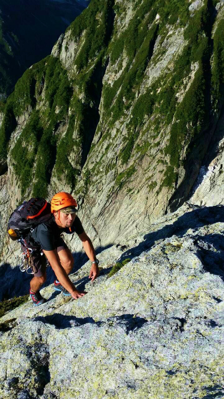 剱岳八ツ峰-北方稜線 Alpine Scrambling at Mt.Tsurugi Day.2 2016/09/01-03_b0220886_16373159.jpg
