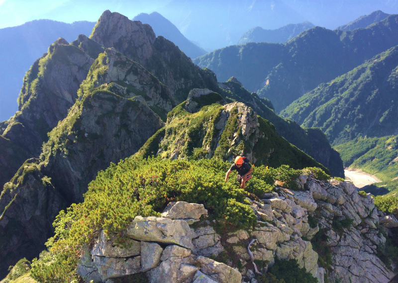 剱岳八ツ峰-北方稜線 Alpine Scrambling at Mt.Tsurugi Day.2 2016/09/01-03_b0220886_16403333.jpg