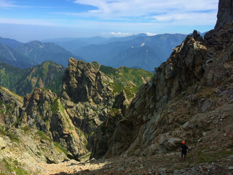 剱岳八ツ峰-北方稜線 Alpine Scrambling at Mt.Tsurugi Day.2 2016/09/01-03_b0220886_17424765.jpg