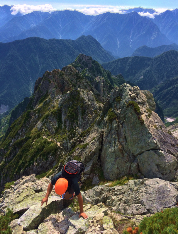 剱岳八ツ峰-北方稜線 Alpine Scrambling at Mt.Tsurugi Day.2 2016/09/01-03_b0220886_174866.jpg