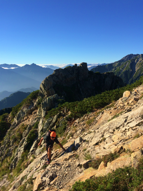 剱岳源次郎尾根 Fastpacking+Alpine Scrambling at Mt.Tsurugi Day.3 2016/09/01-03_b0220886_21142232.jpg
