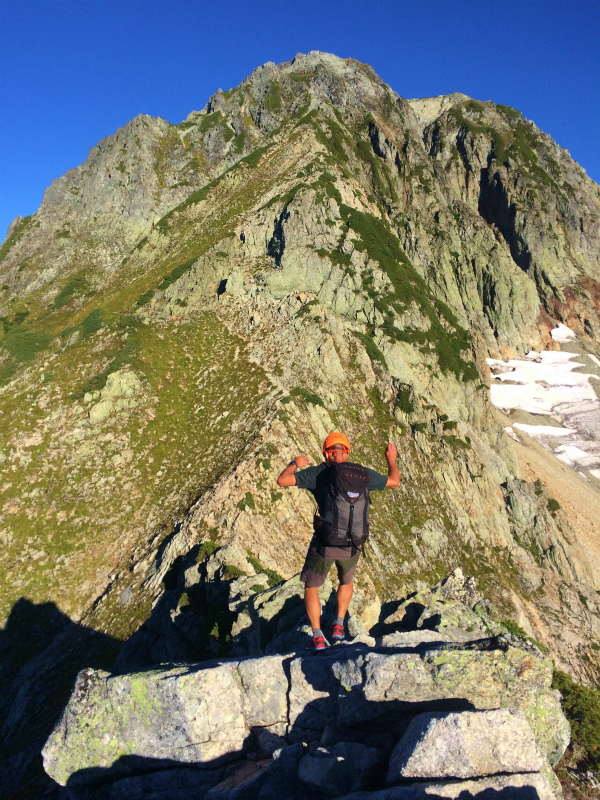 剱岳源次郎尾根 Fastpacking+Alpine Scrambling at Mt.Tsurugi Day.3 2016/09/01-03_b0220886_21145750.jpg