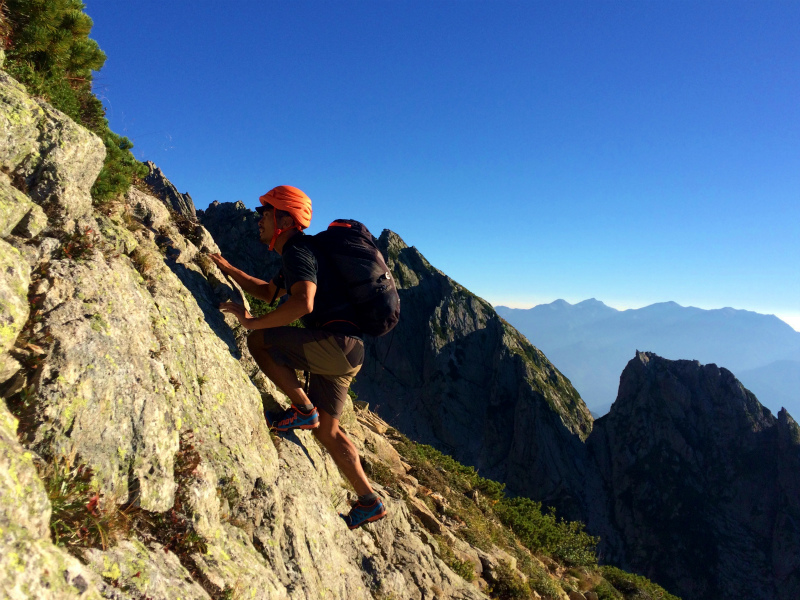 剱岳源次郎尾根 Fastpacking+Alpine Scrambling at Mt.Tsurugi Day.3 2016/09/01-03_b0220886_2114610.jpg