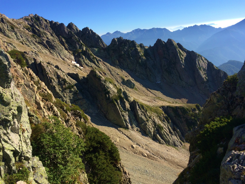 剱岳源次郎尾根 Fastpacking+Alpine Scrambling at Mt.Tsurugi Day.3 2016/09/01-03_b0220886_2116571.jpg