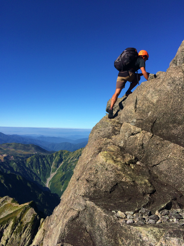 剱岳源次郎尾根 Fastpacking+Alpine Scrambling at Mt.Tsurugi Day.3 2016/09/01-03_b0220886_21172634.jpg
