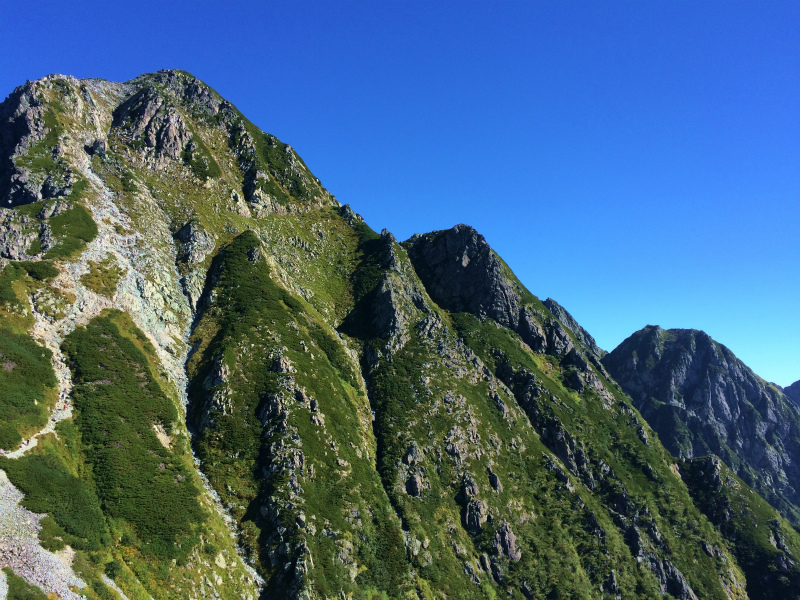 剱岳源次郎尾根 Fastpacking+Alpine Scrambling at Mt.Tsurugi Day.3 2016/09/01-03_b0220886_21431288.jpg