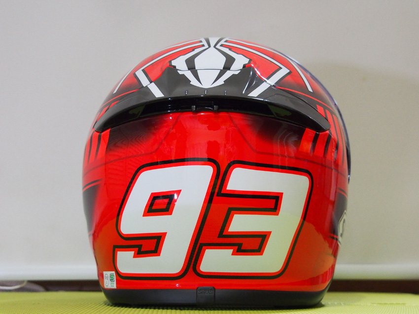SHOEI Z-7 MARQUEZ3(ゼット-セブン マルケス3) : 風とバイクと SHOEI Z-7 MARQUEZ3(ゼット-セブン マルケス3) : 風とバイクと