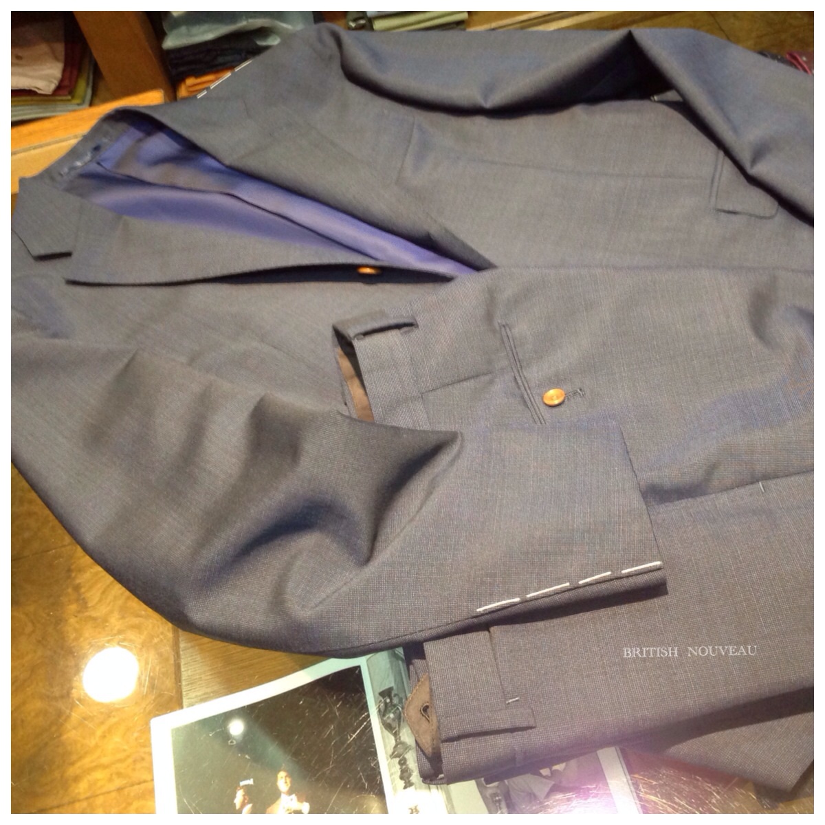 CUSTOM ORDER SUIT 仕上がり m(_ _)m_f0039487_11113115.jpg