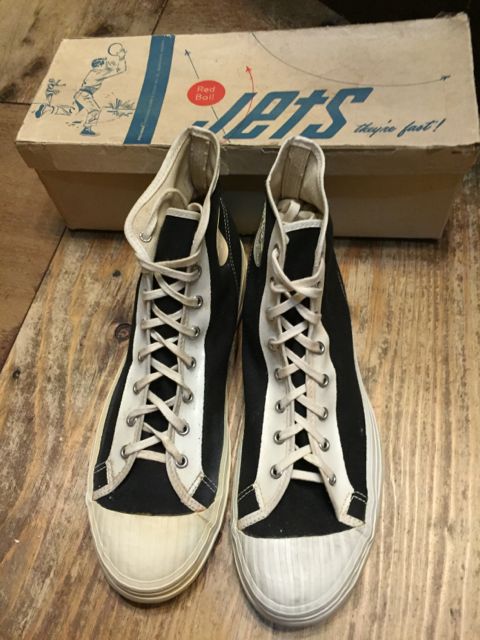 アメリカ仕入れ情報＃６９　１９５２年　５０s　デッドストック　JETS キャンバス　　HI_c0144020_1434516.jpg