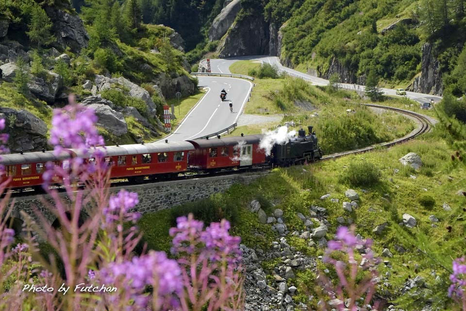 スイス・オーストリア撮鉄旅行(6) フルカ山岳蒸気鉄道（その3）_a0158226_21574210.jpg