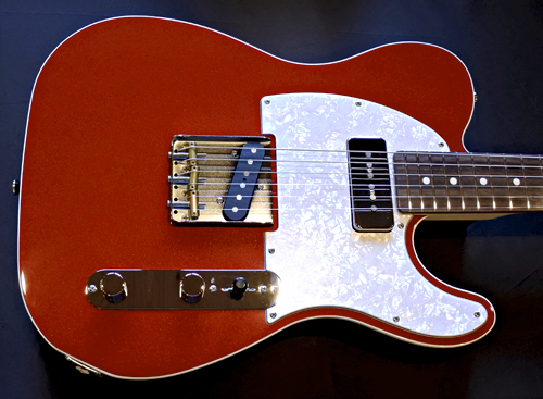 「Gold Flake Red MetallicのSTD-T 1本目」が完成!_e0053731_15573040.jpg
