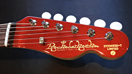 「Gold Flake Red MetallicのSTD-T 1本目」が完成!_e0053731_15573325.jpg