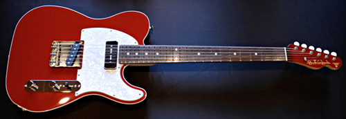 「Gold Flake Red MetallicのSTD-T 1本目」が完成!_e0053731_15582242.jpg