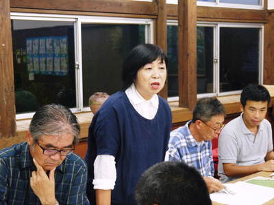 無農薬・無化学肥料で育てる「菊池水源産エゴマ」 平成28年度の収穫に向け第3回エゴマ部会の様子_a0254656_1924396.jpg