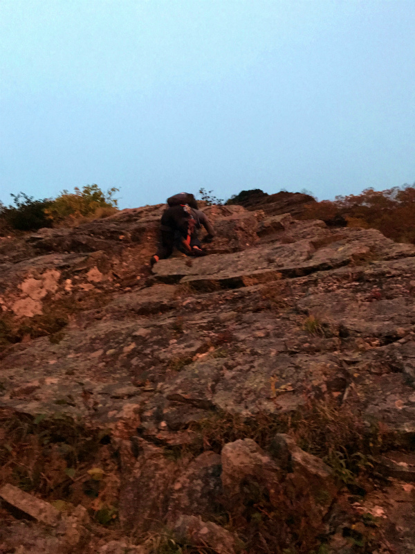 北岳バットレス Alpine Scrambling at Kitadake Buttress 2016/09/27-28_b0220886_1955465.jpg