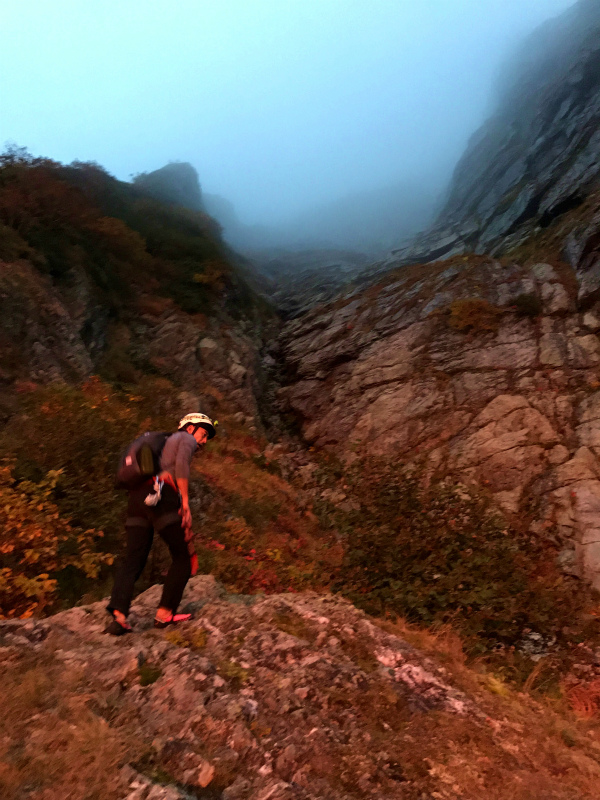 北岳バットレス Alpine Scrambling at Kitadake Buttress 2016/09/27-28_b0220886_19572121.jpg