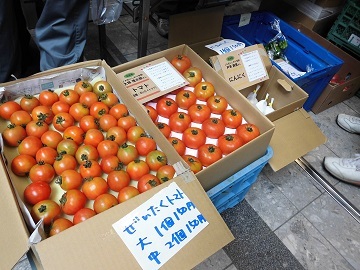 生産者さんと「採れたて野菜販売 」ｉｎ ＨＵＧマート_d0122394_05424460.jpg