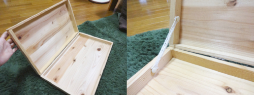 taroのお店作り・・・什器を作る(2)木製トランク型什器 taroのお店作り・・・什器を作る(2)木製トランク型什器