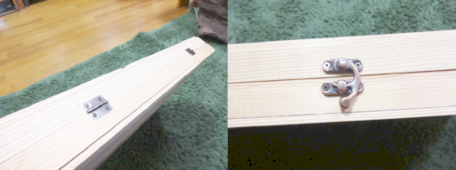 taroのお店作り・・・什器を作る（2）木製トランク型什器