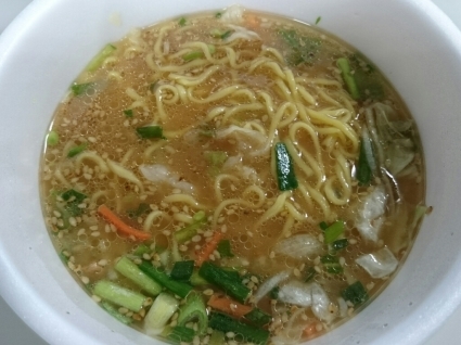 10/1夜勤食 マルちゃん正麺香味まろ味噌 ¥216_b0042308_01582187.jpg