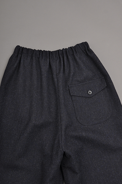 ゴーシュ　Wool Flannel Wide Pants (Navy)_d0120442_957554.jpg