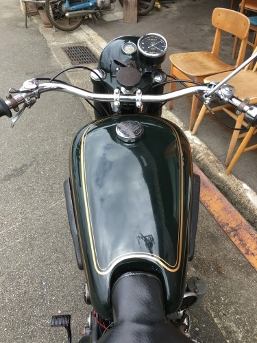 【バイクのお客さま】 BSA M20に乗って 極東Club OBSOLETE 藤◯さんご来店_f0326751_12235468.jpeg