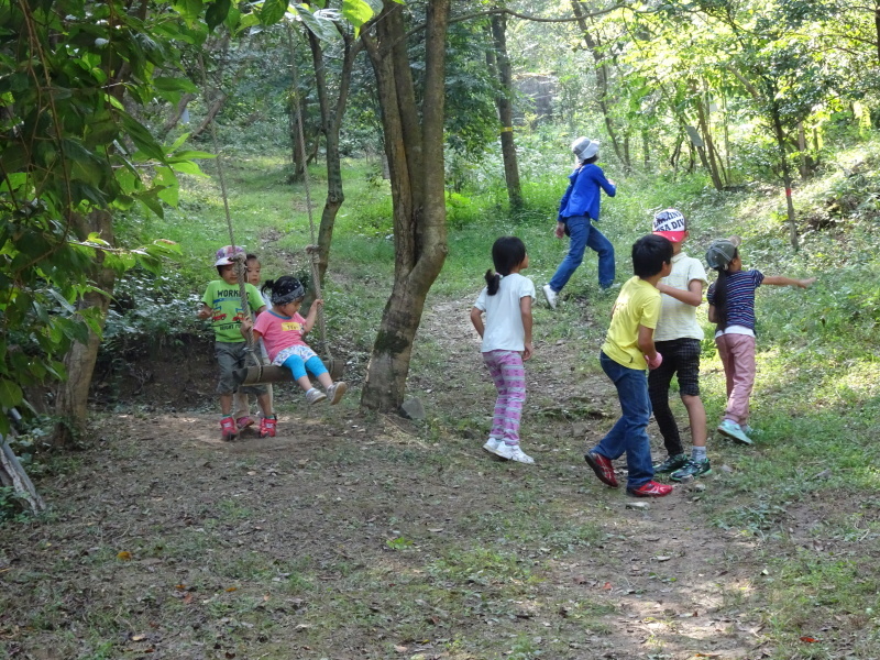 きのくに子どもNPO『孝子の森で餅ピザ作り！　&　里山体験』　　by　　（TATE-misaki）_c0108460_22144303.jpg