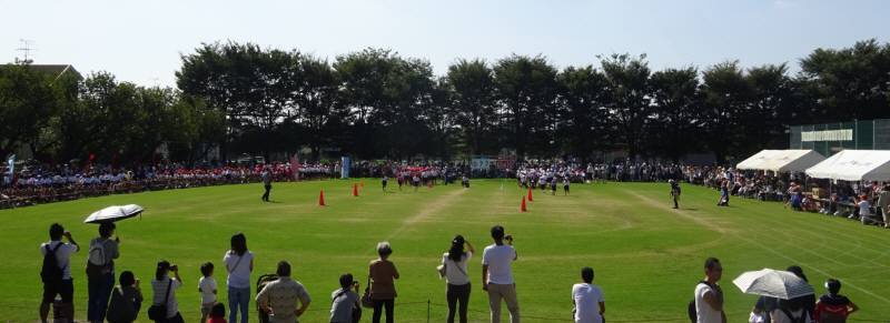 十三小裸足の運動会_f0059673_22522795.jpg