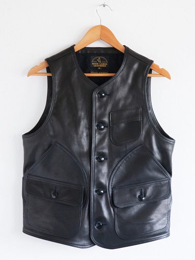 HIGH LARGE LEATHERS ホースハイドベストArbuckle HIGH LARGE LEATHERS ホースハイドベストArbuckle ひたす